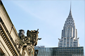 Grand Central Station y el Chrysler Building, Nueva York Grand Central Station y el Chrysler Building, Nueva York
