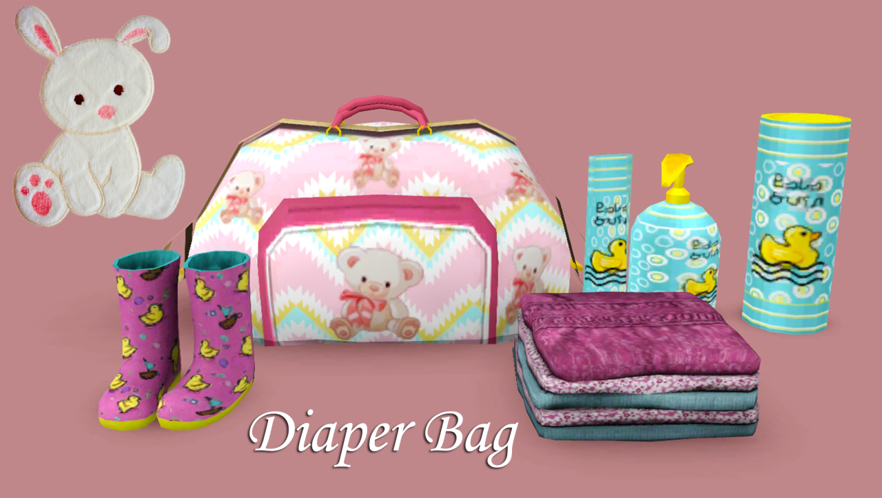 Wonderland.: My Sims 3 Crib Conversion and Diaper Bag & by El...