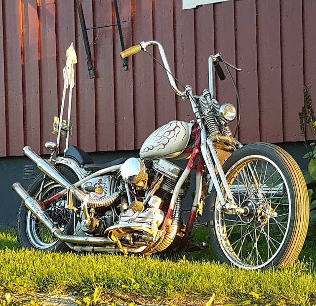 Harley Davidson Panhead By Myarms Yourhearse Hell Kustom