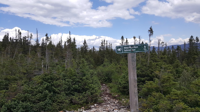 Sentier en direction du Hog's Back
