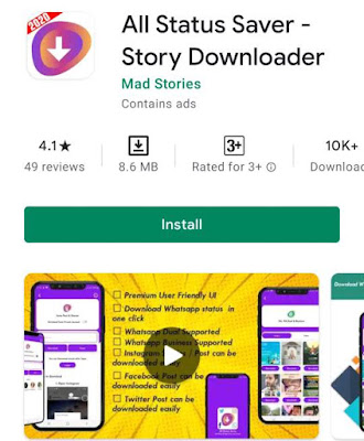 All Status Saver - story downloader