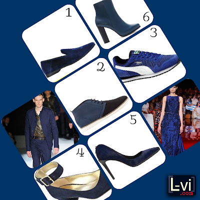 AW13 Trends: Shoes - Blue by LuceBuona