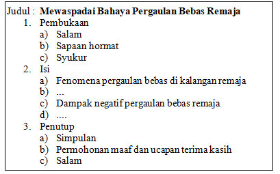 Soal Melangkapi Kerangka Teks Sesuai Judul - Rumah Pendidikan