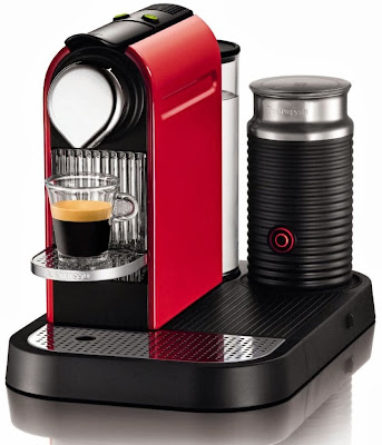 Cafetera Nespresso CitiZ&Milk, color rojo