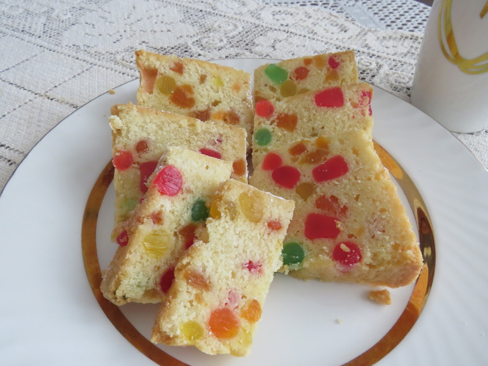 Thel's Kitchen Old Fashioned Gumdrop Cake