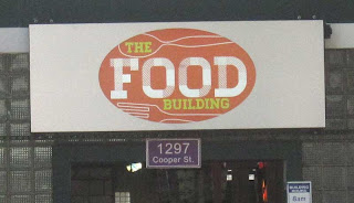 Food building logo sign