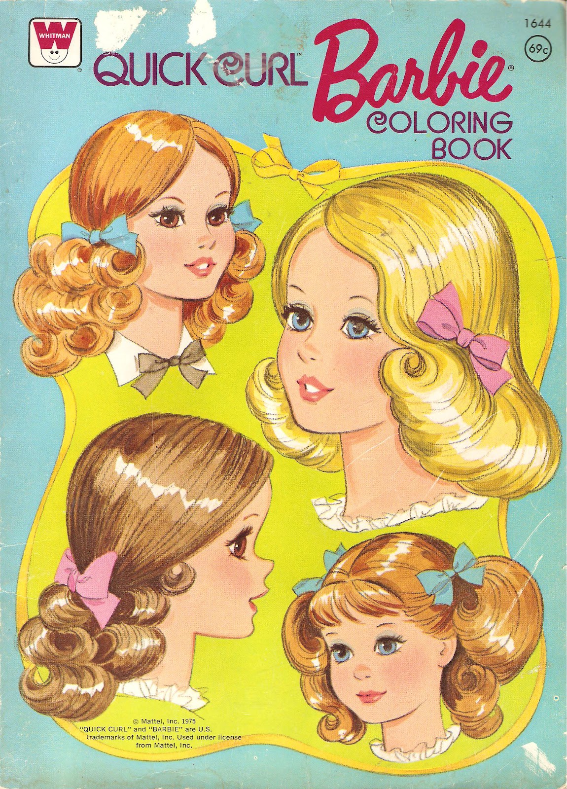 Miss Missy Paper Dolls: Quick Curl Barbie