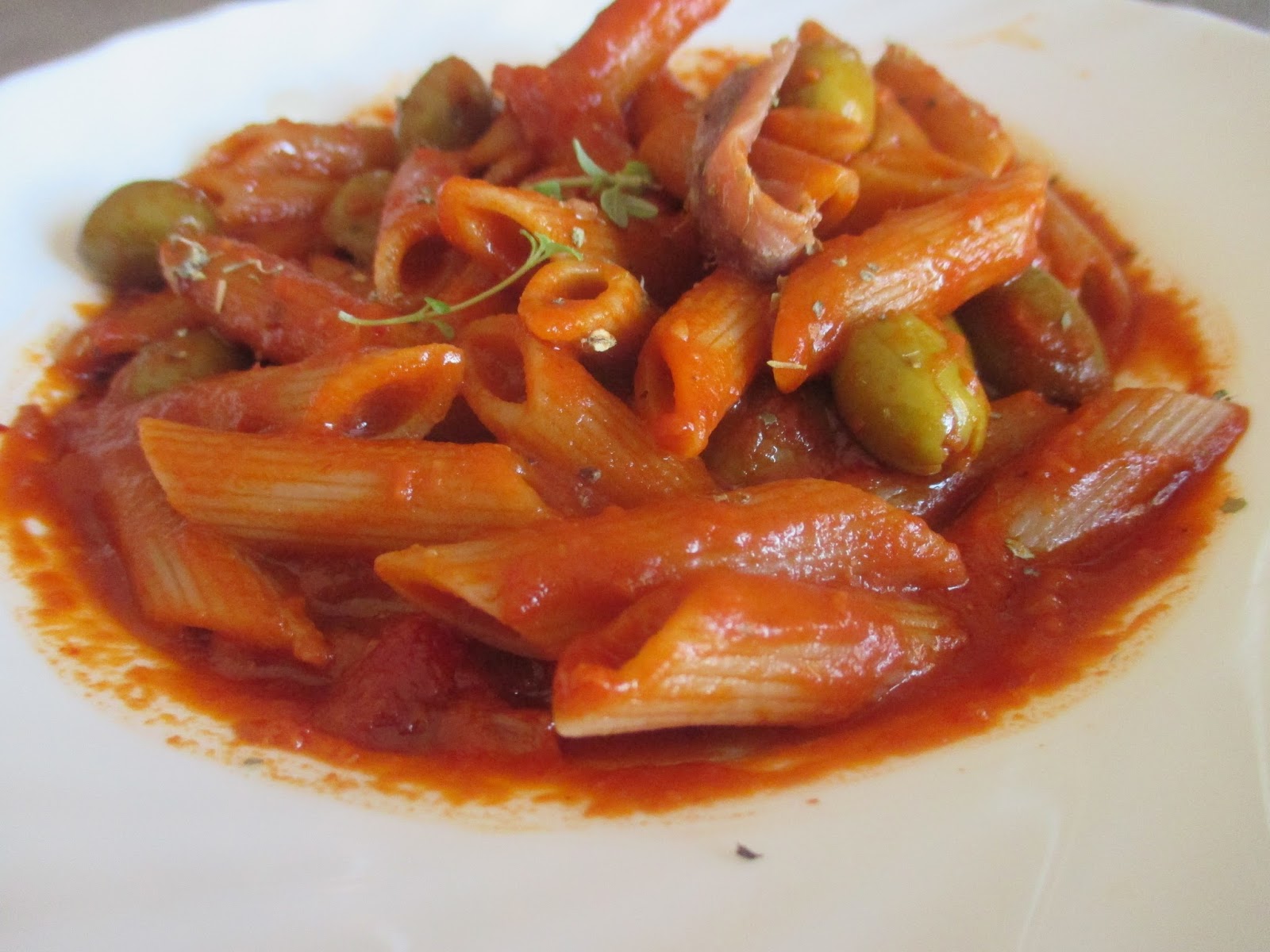 FORNELLI IN FIAMME: MEDITERRANEAN STYLE WHOLE PENNE PASTA - Penne ...