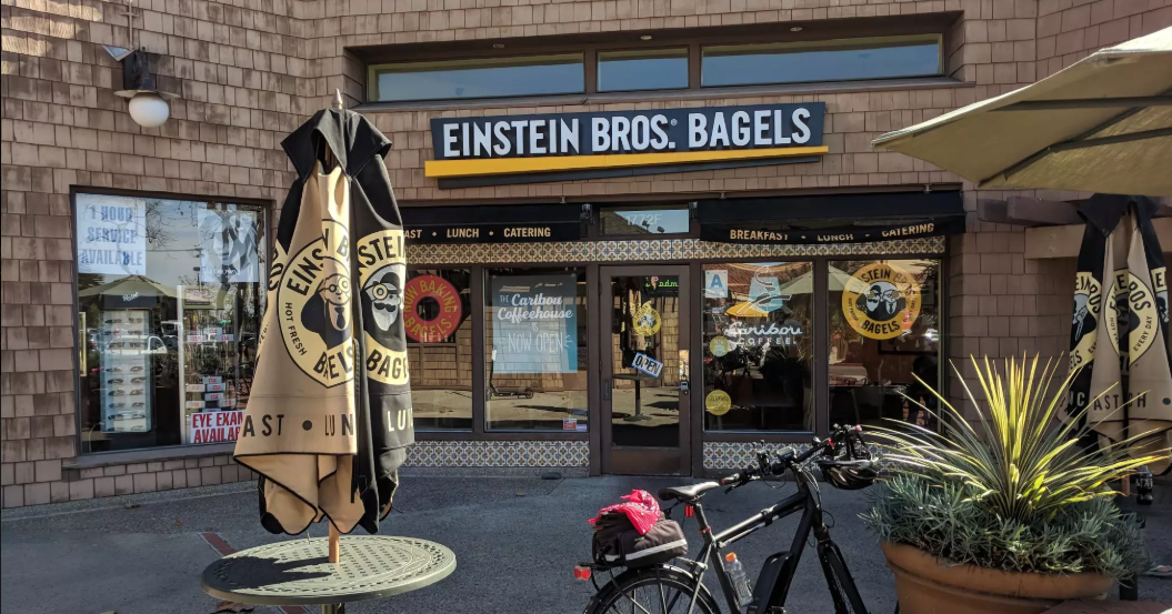 Bagel Rides Einstein Bros, Pacific Beach