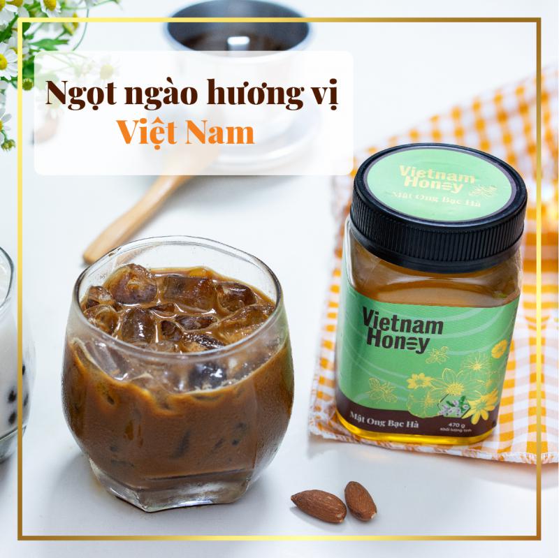 [BEERA] Mật Ong Bạc Hà 470g – Vietnam Honey