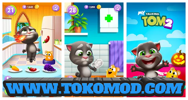 My Talking Tom 2 Mod 2 4 0 544 Uang Bintang Belanja Tanpa Batas Tempat Download Aplikasi Android Mod Terlengkap