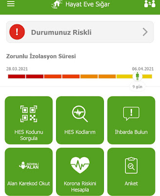 covid 19 virüsünde dokuzuncu günüm