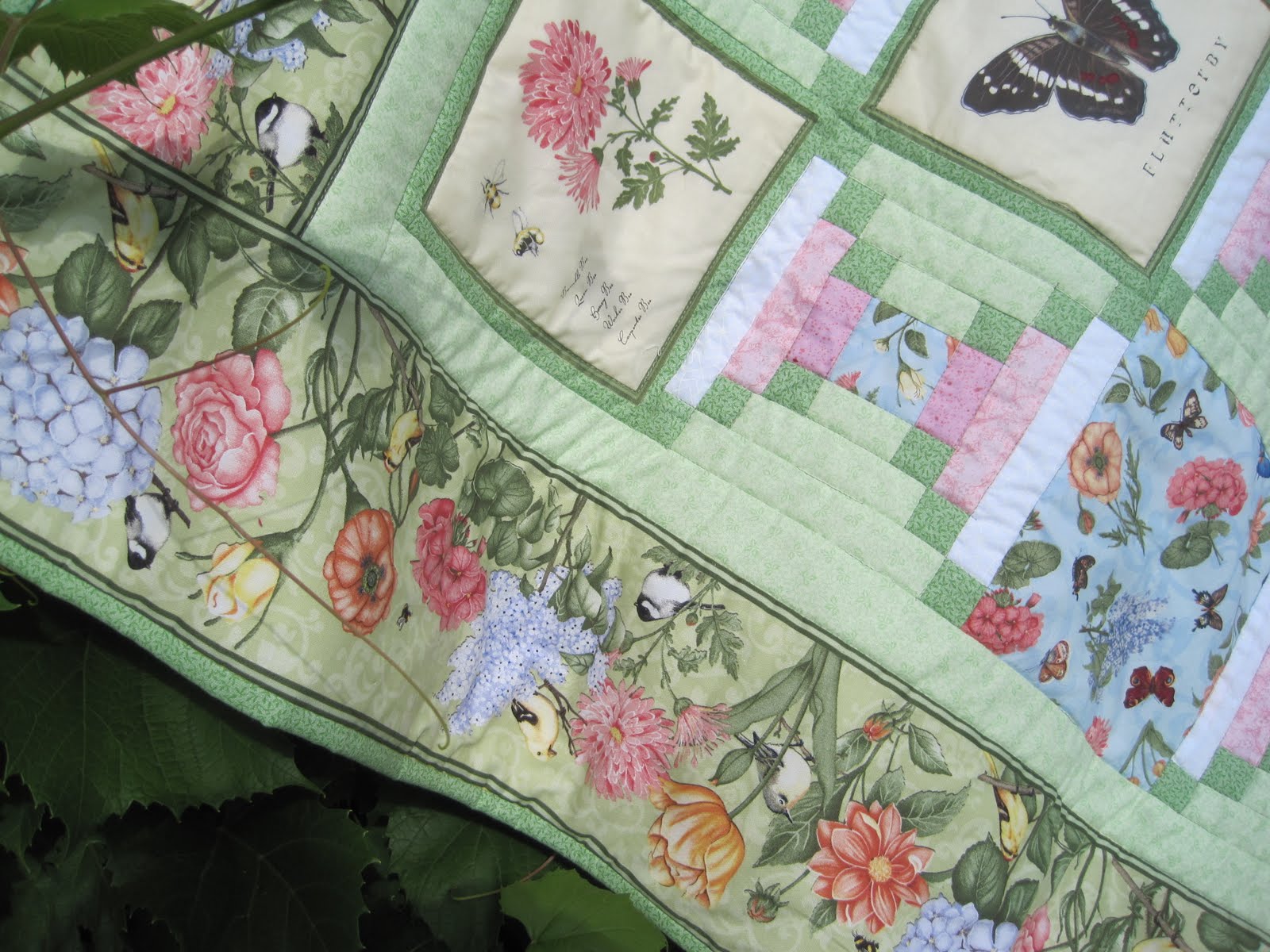 Fitting the Pieces Together Sketches of Spring Quilt