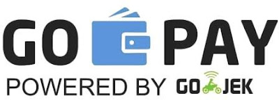 Logo GoPay, Metode cara top up go pay, gojek