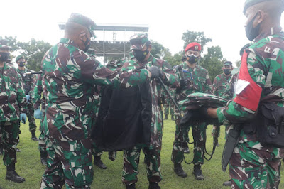 Panglima TNI Cek Kesiapan Yonif Para Raider 501/BY di Madiun