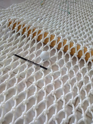 ตาข่ายเชือกโพลีเอสเตอร์ Polyester Net