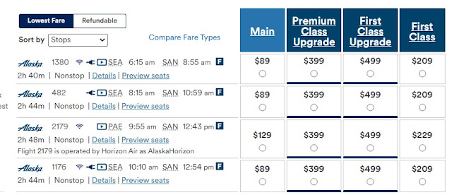 How Do Alaska Airlines MVP First Class Upgrades Work?