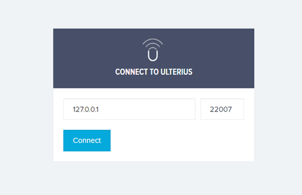 Met Ulterius kunt u andere computers op afstand beheren