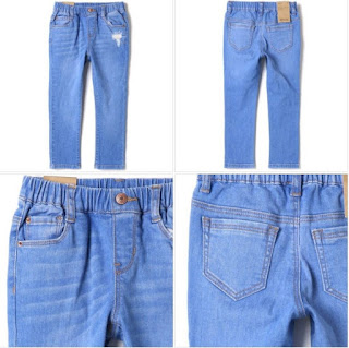 Quần jean dài bé trai xuất Hàn, xịn dư made in Vietnam, chất jean co giãn size 2-8T.