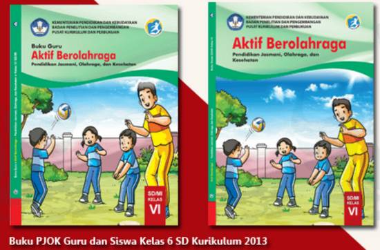 Buku Guru PJOK Kelas 6 Kurikulum 2013 Revisi 2018 File