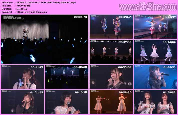 AKB48 210404 SS12 LOD 1800 1080p AKB48 210404 SS12 LOD 1800 1080p