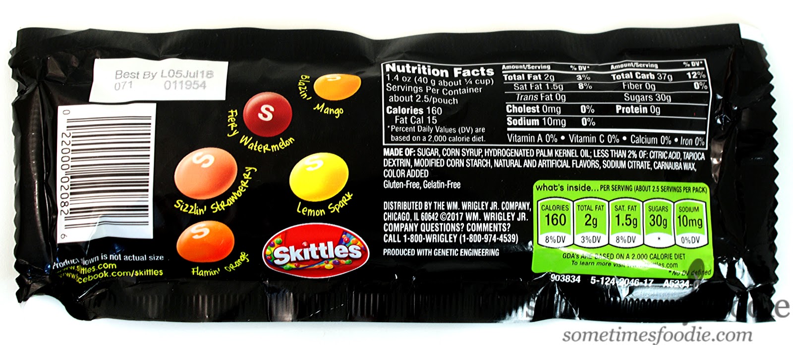 Sometimes Foodie Sweet Heat Round 2 Skittles Edition