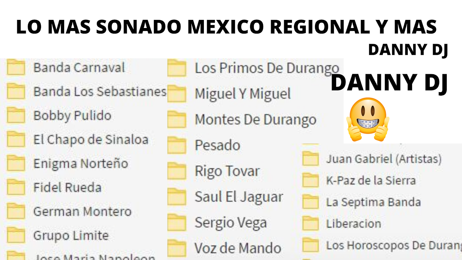 PACK LO MAS SONADO REGIONAL MEXICANO ACTUALIZACIONES DJS Y VJS