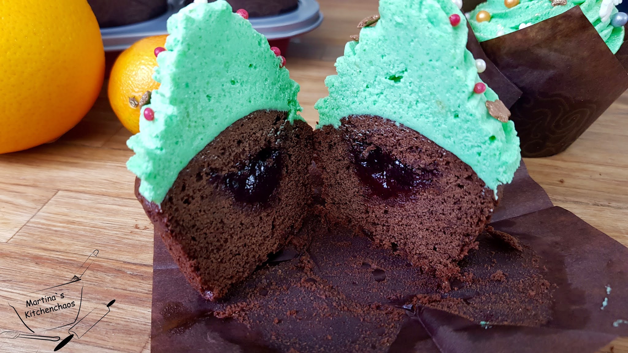 Weihnachtliche Cupcakes - Rezept von Maxismutti-Martinas Kitchenchaos ...