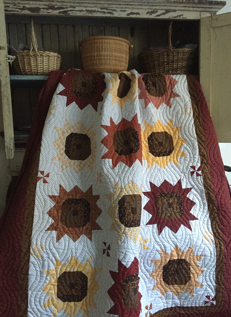 Laugh yourself into Stitches Introducing Indian Summer Quilt Pattern!