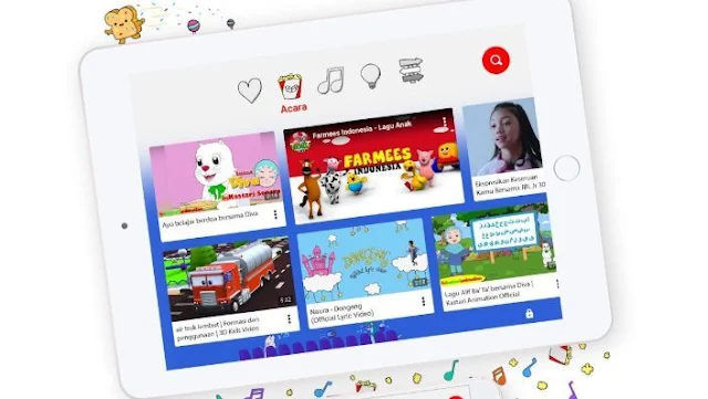 Cara amankan tontonan Youtube untuk Anak-Anak