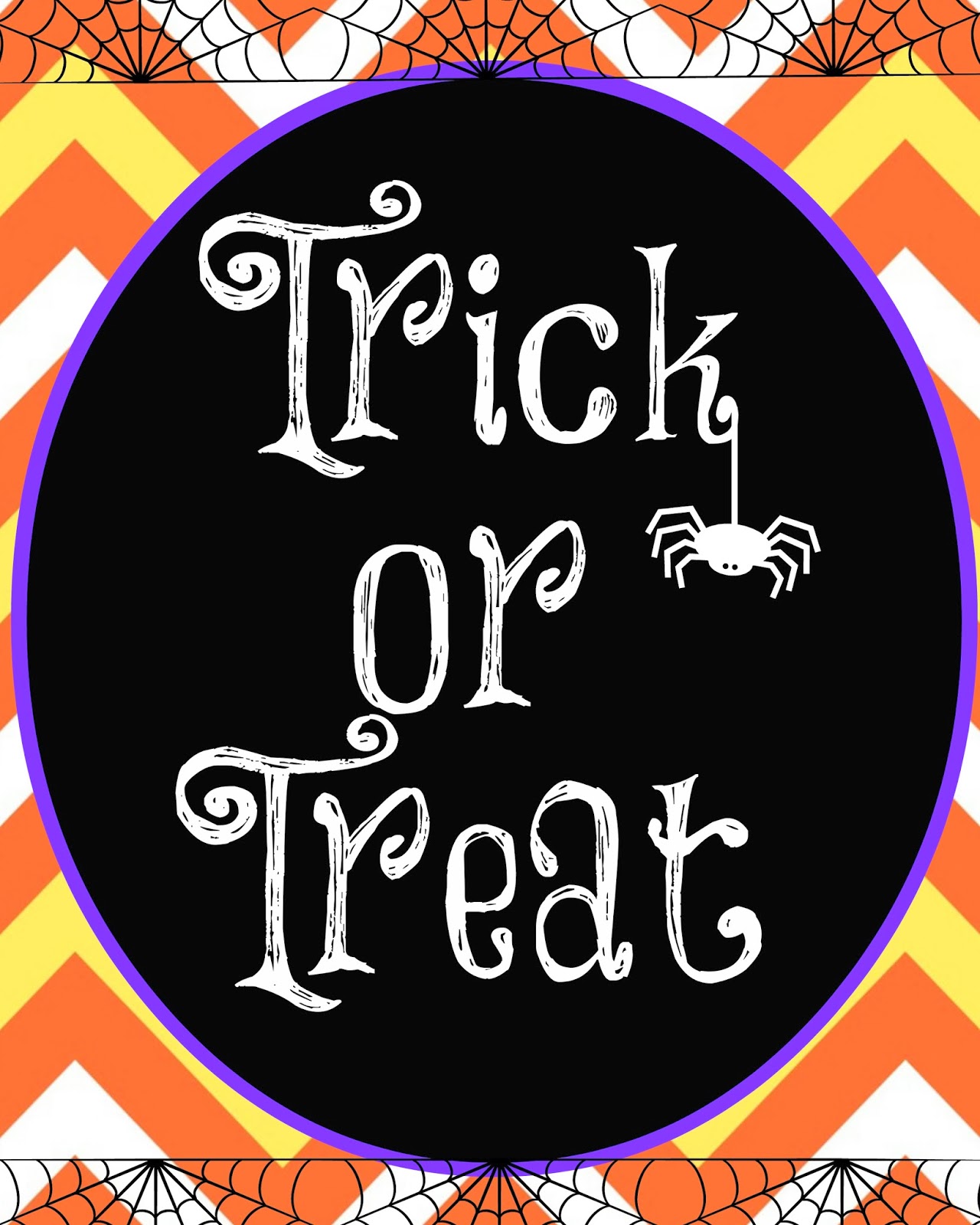It's A Mom's World: Trick or Treat Printable