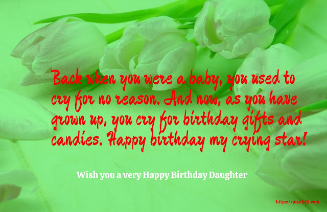 Happy Birthday Daughter Daughter Birthday