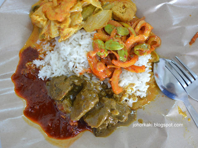 Nasi-Padang-Tampoi Johor-Bahru-巴东咖哩