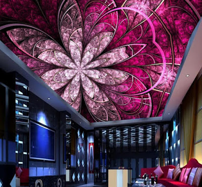 New 3d ceiling art designs for modern interior