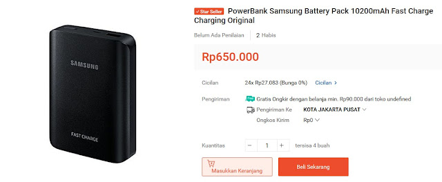 Power Bank Terbaik &Terkuat Tahun 2019 beserta Harganya