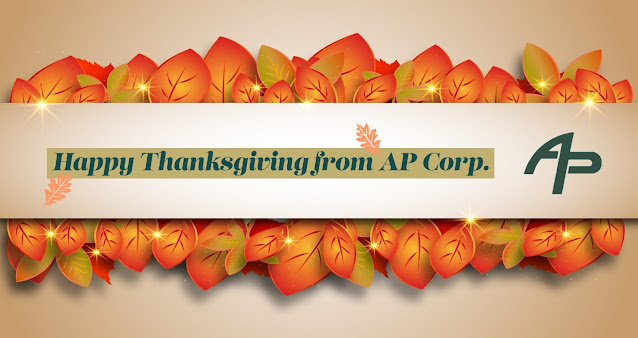 Happy Thanksgiving from AP Corp.