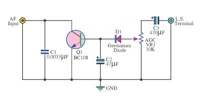 ELECTRONICS SCHEMES FOR ANALOG AND DIGITAL: AGC (Automatic Gain Control)