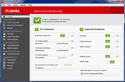 Avira Internet Security 2013 Terbaru Full License