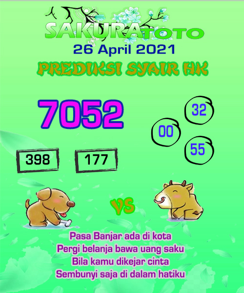 Prediksi Togel Hongkong Senin 26 April 2021 Prediksi Togel Jp Hari Ini