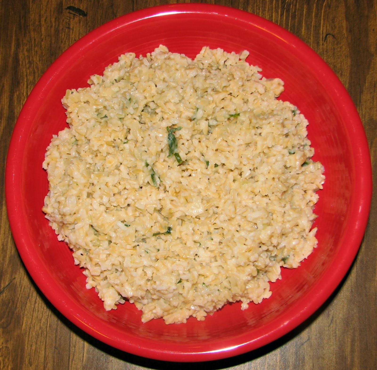 Shel's Kitchen Parmesan Herb Brown Rice
