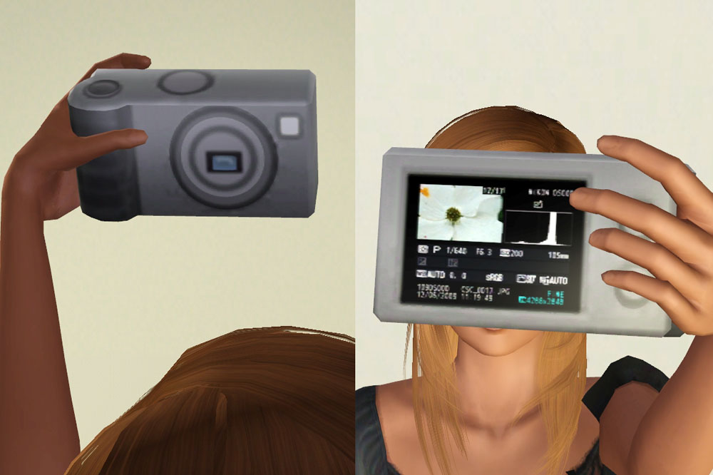 My Sims 3 Blog Myspace Camera Accessory by Traelia