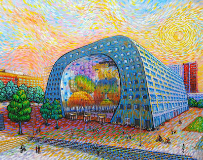 Like Van Gogh by Erika Stanley Rotterdam Markthal