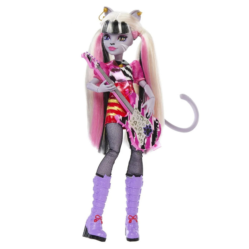 Monster High Hissfits 3 pack dolls set with Purrsephone, Meowlody