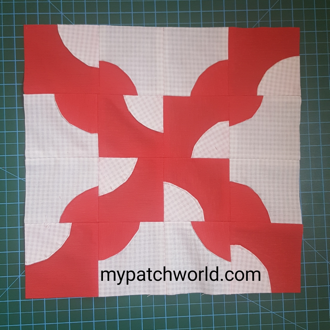 drunkard's path quilt All about patchwork and quilting