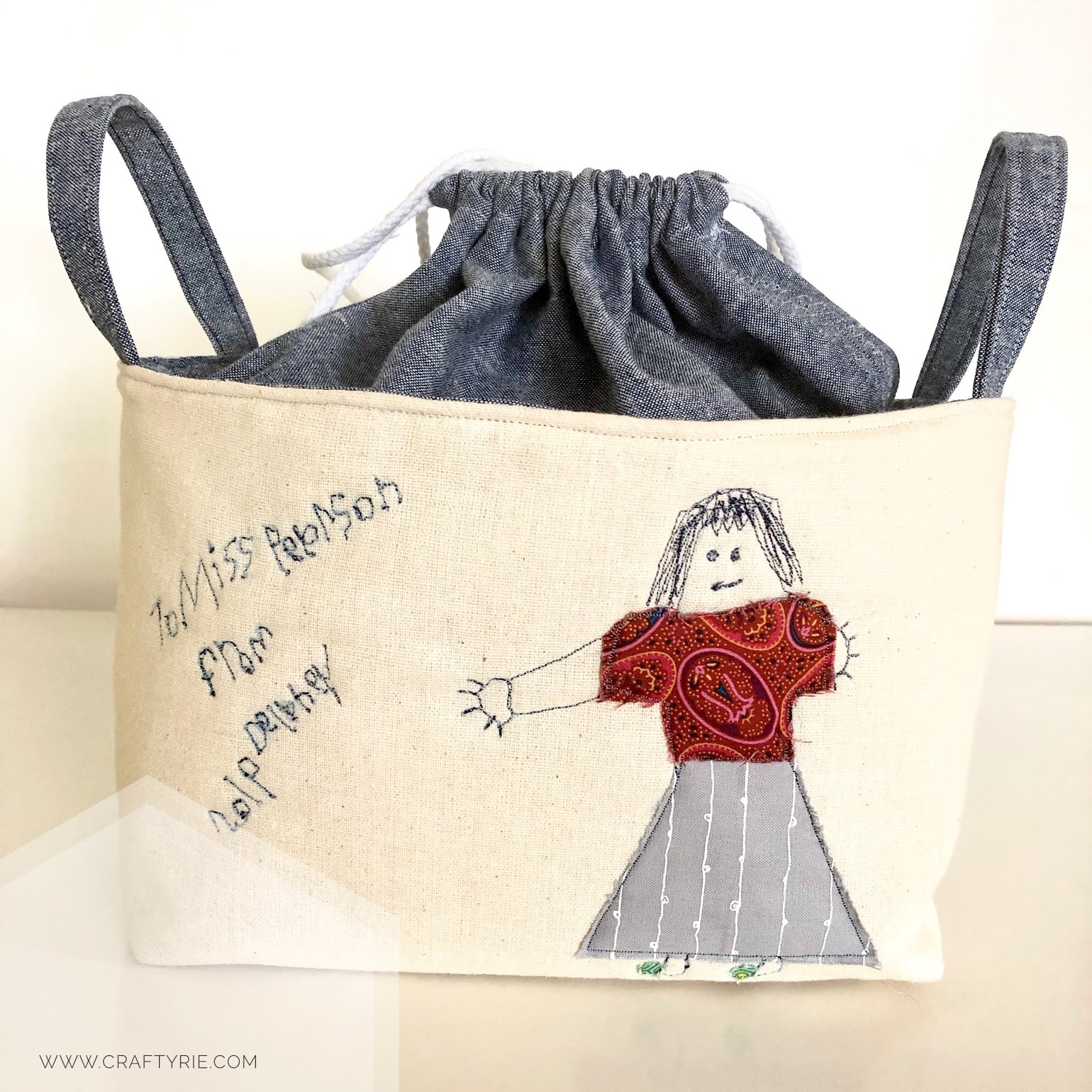 CraftyRie The best gift idea The Juniper Basket