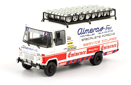 Mercedes 508 C 1980 1982 Team Almeras Eminence vehicules d'assistance rallye