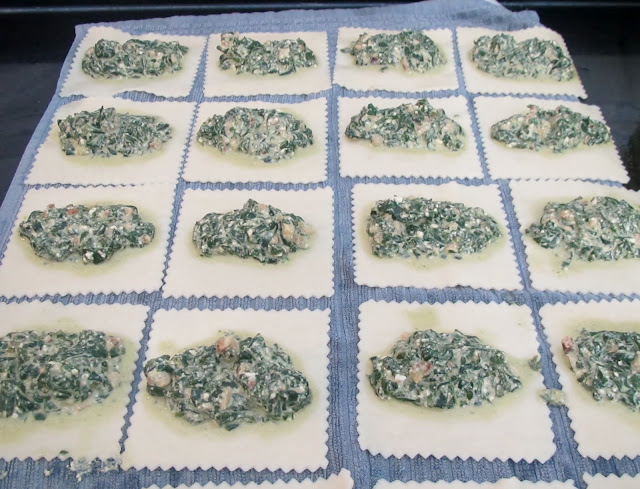 Canelones de Ricotta, Espinacas y Nueces - D.C. June 2012 