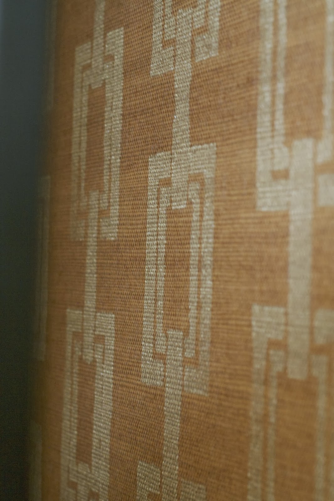 Paint And Primer >> design dump: diy stenciled grasscloth wallpaper Paint And Primer >> design dump: diy stenciled grasscloth wallpaper