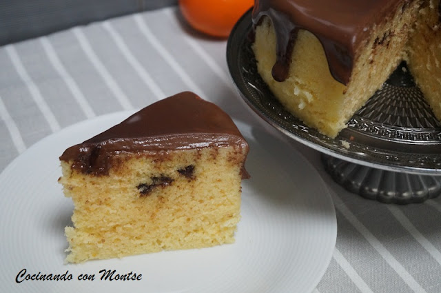 Bizcocho De Naranja Al Microondas
