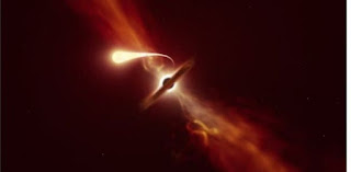 O que é 'espaguetização', fenômeno pelo qual cientistas observaram buraco negro devorar estrela.